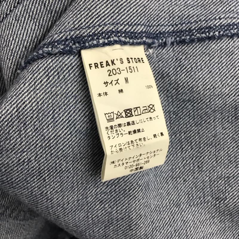 フリークスストア FREAK S STORE ジャケット、上着 ジャケット、ブレザー デニムジャケット Gジャン アウター カジュアルジャケット M 無地 インディゴ / インディゴ /  メンズ USED 古着 中古 10137289