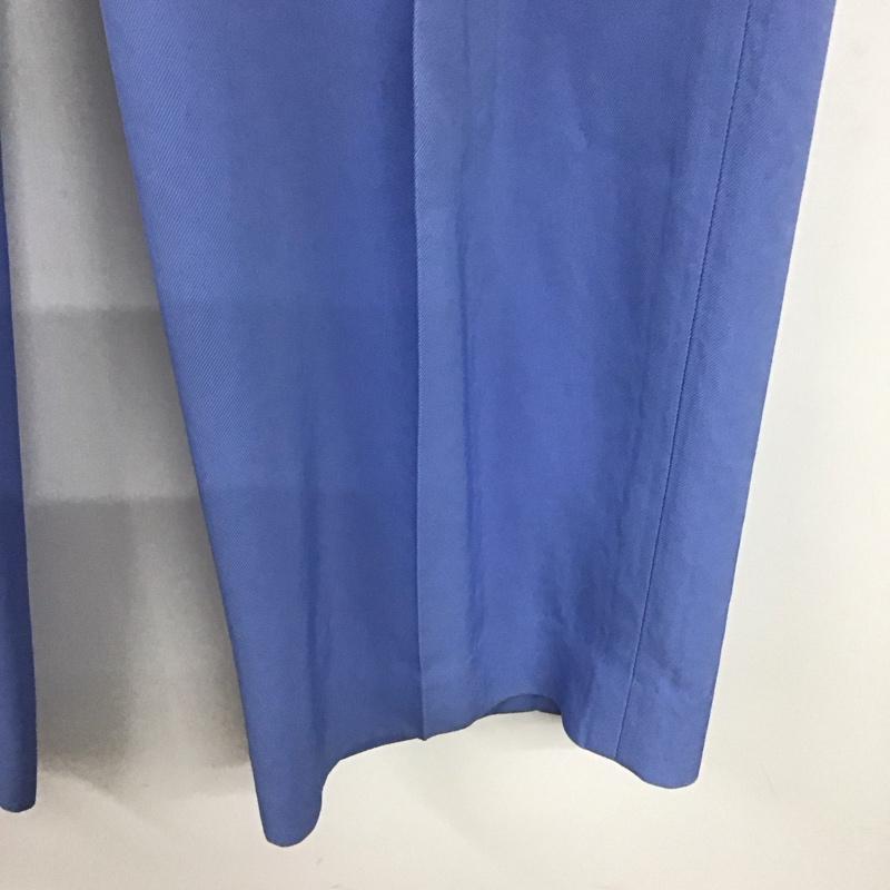 ユナイテッドアローズ UNITED ARROWS パンツ スラックス 1514-162-5028 TAツイルタックテーパードパンツ 38 無地 水色 / ライトブルー /  レディース USED 古着 中古 10137291
