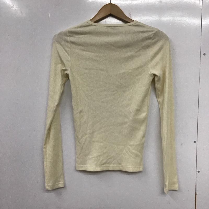 クラネ CLANE カットソー 長袖 13105-1102 長袖カットソー 1 無地 アイボリー / アイボリー /  レディース USED 古着 中古 10137294