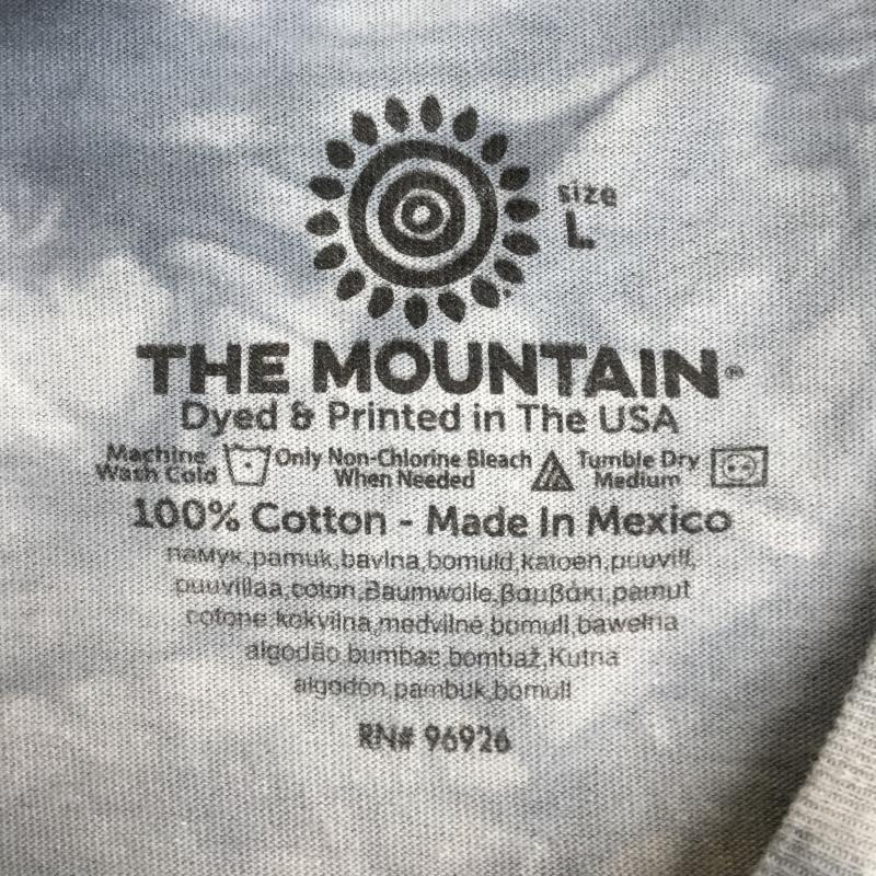 ＵＳフルギ US古着 Tシャツ 半袖 L 総柄 青 / ブルー /  メンズ USED 古着 中古 10137308