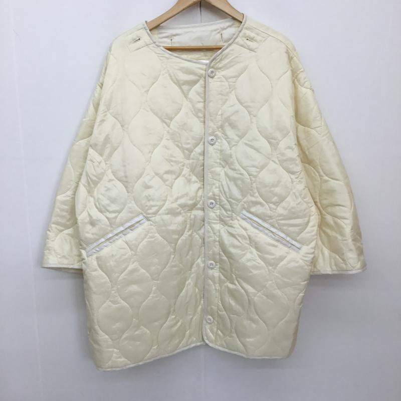 フリークスストア FREAK S STORE コート コート一般 F23-TKF-03 キルティングコート FREE 無地 黄 / イエロー /  レディース USED 古着 中古 10137355