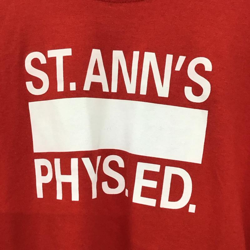 ギルダン GILDAN Tシャツ 半袖 半袖カットソー プリントTシャツ クルーネックカットソー M ロゴ、文字 赤 / レッド /  メンズ USED 古着 中古 10137359