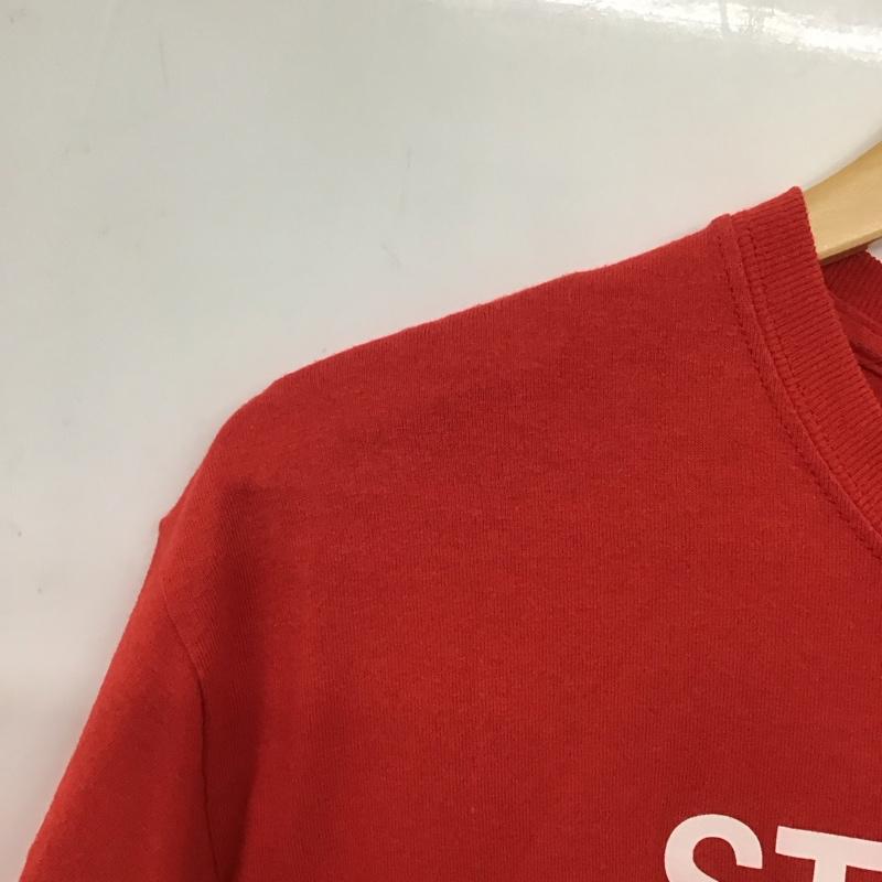 ギルダン GILDAN Tシャツ 半袖 半袖カットソー プリントTシャツ クルーネックカットソー M ロゴ、文字 赤 / レッド /  メンズ USED 古着 中古 10137359