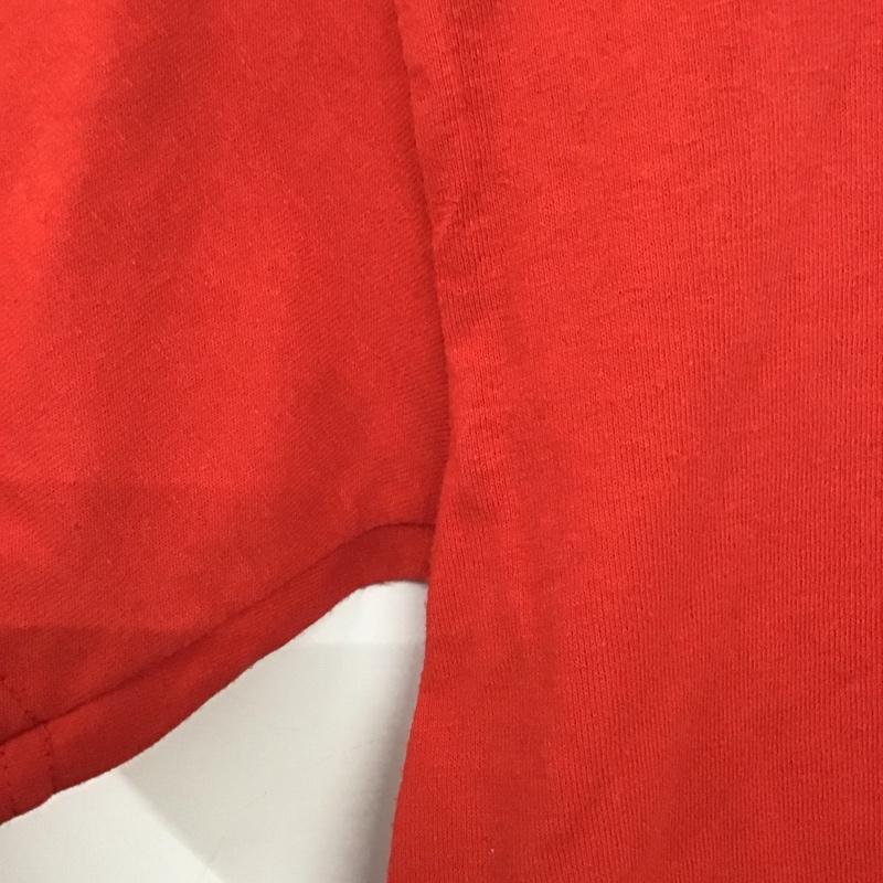 ギルダン GILDAN Tシャツ 半袖 半袖カットソー プリントTシャツ クルーネックカットソー M ロゴ、文字 赤 / レッド /  メンズ USED 古着 中古 10137359