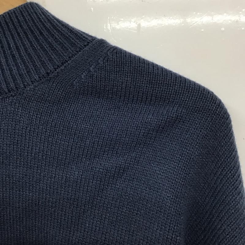 ローリーズファーム LOWRYS FARM ニット、セーター 長袖 FREE 無地 青 / ブルー /  レディース USED 古着 中古 10137392