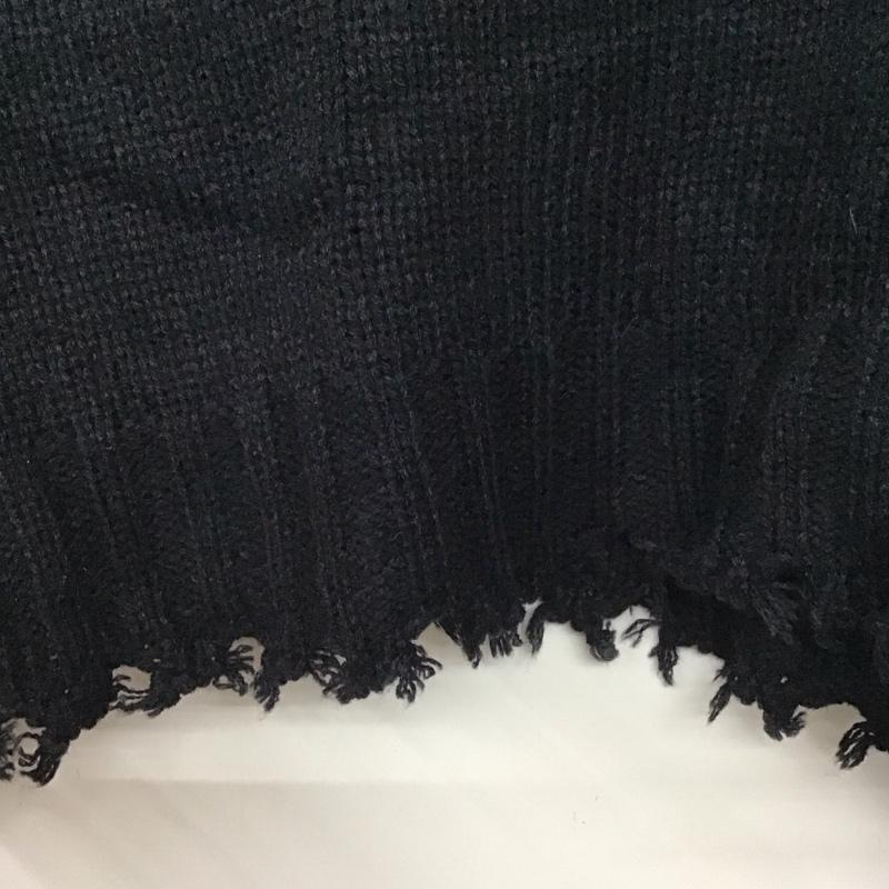 ケービーエフ KBF ニット、セーター 長袖 無地 紺 / ネイビー /  レディース USED 古着 中古 10137414