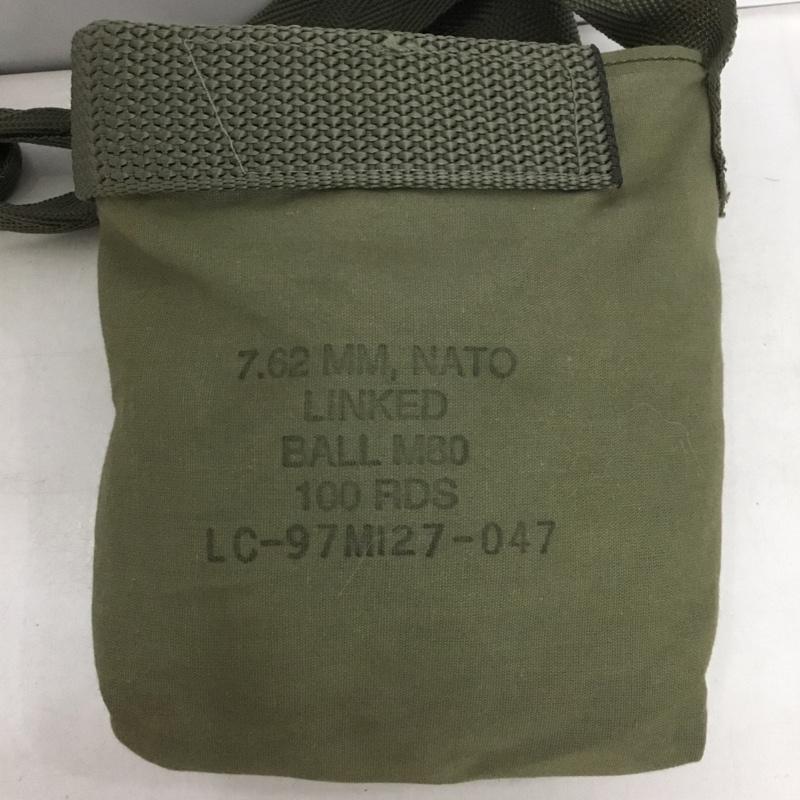 古着 USED ショルダーバッグ ショルダーバッグ ミリタリー ロゴ、文字 カーキ / カーキ /  メンズ USED 古着 中古 10137424