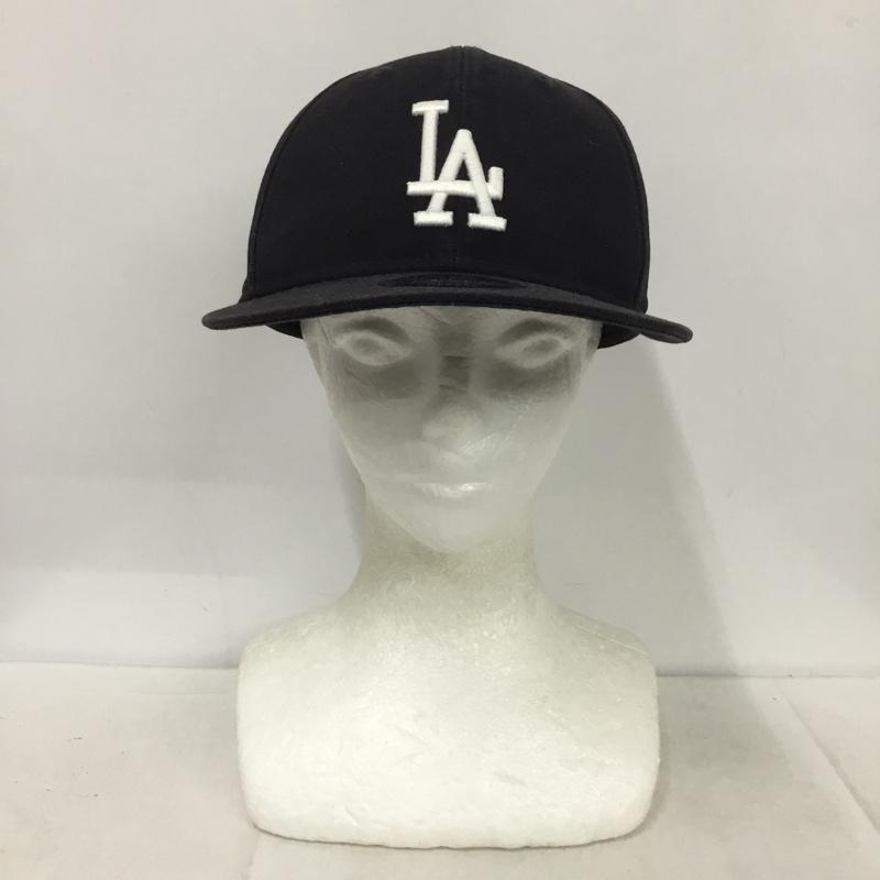 ニューエラ NEW ERA 帽子 キャップ LA ロサンゼルス ドジャース メジャーリーグ 9FIFTY ロゴ、文字 紺 / ネイビー /  メンズ USED 古着 中古 10137434