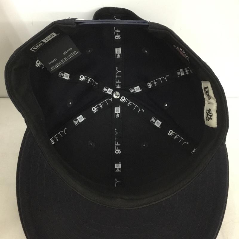 ニューエラ NEW ERA 帽子 キャップ LA ロサンゼルス ドジャース メジャーリーグ 9FIFTY ロゴ、文字 紺 / ネイビー /  メンズ USED 古着 中古 10137434