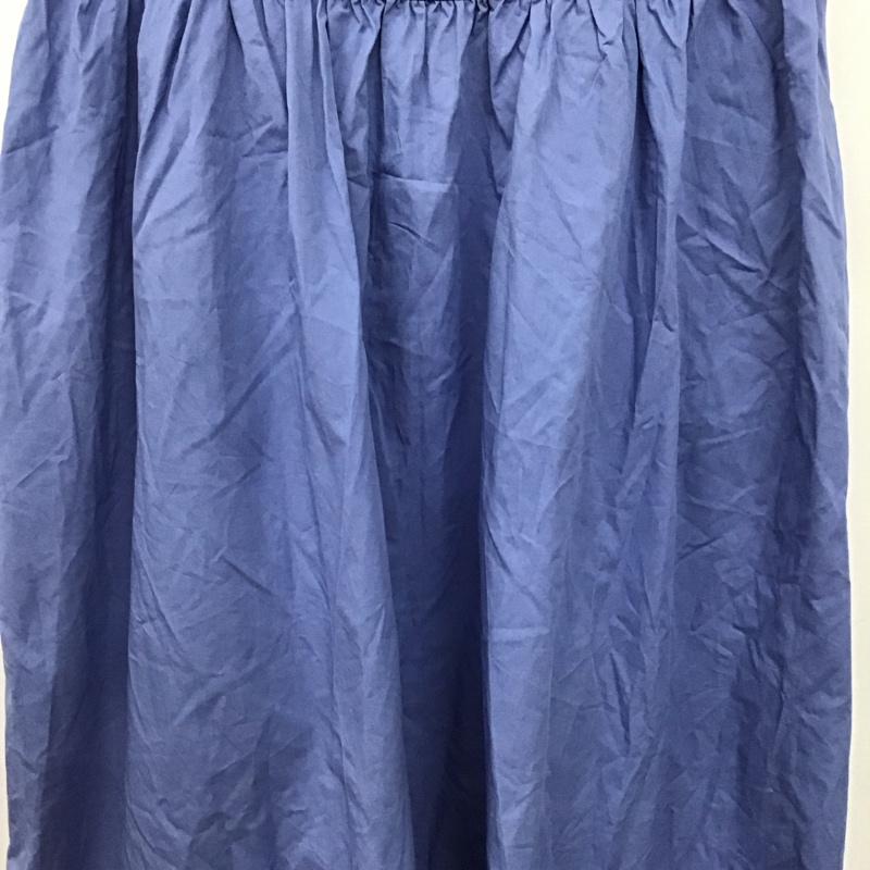 ザラ ZARA ワンピース ロングスカート XS 無地 水色 / ライトブルー /  レディース USED 古着 中古 10137442