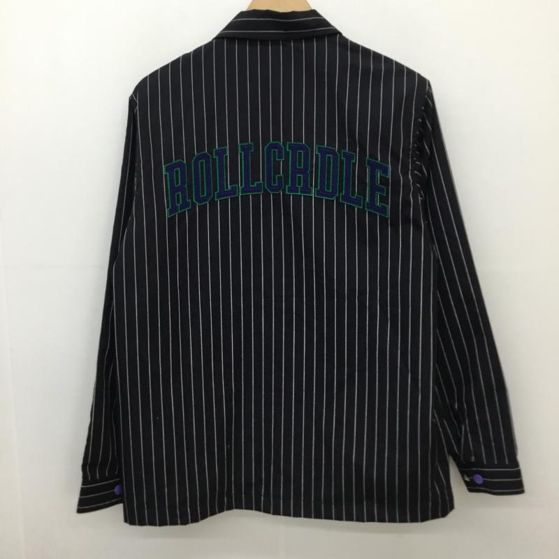 ローリングクレイドル ROLLING CRADLE ジャケット、上着 ジャケット、ブレザー FREE ストライプ 黒 / ブラック /  メンズ USED 古着 中古 10137462