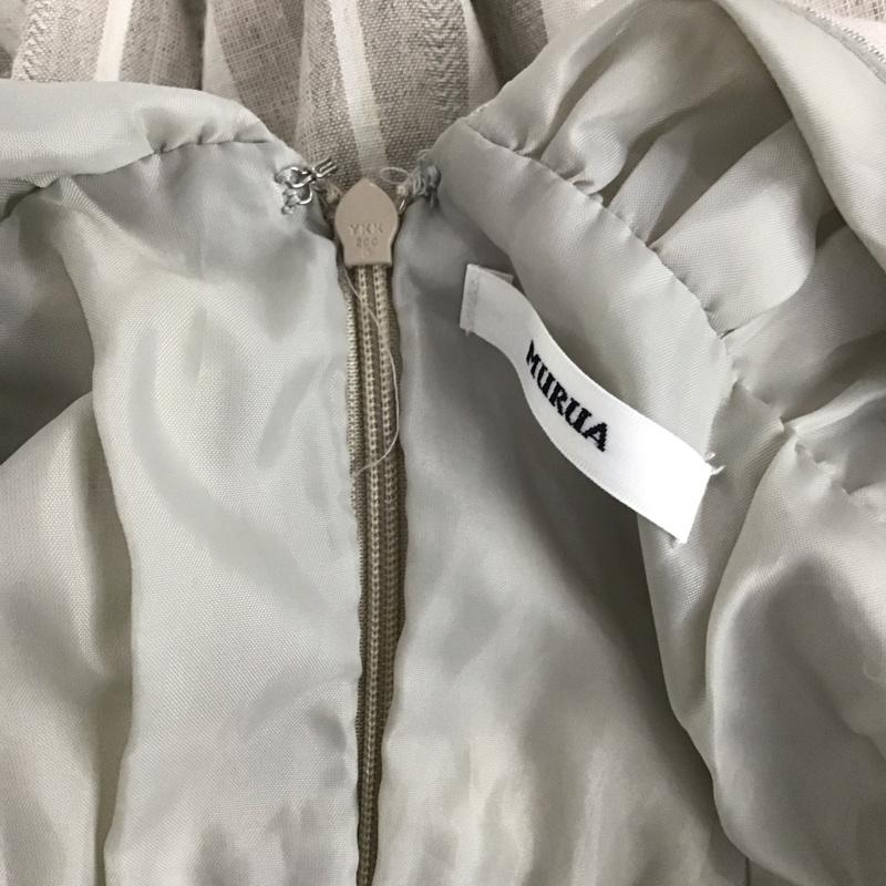 ムルーア MURUA サロペット・オーバーオール サロペット、オーバーオール 012130300201 フレンチスリーブコンビネゾン M ストライプ マルチカラー / マルチカラー /  レディース USED 古着 中古 10137464
