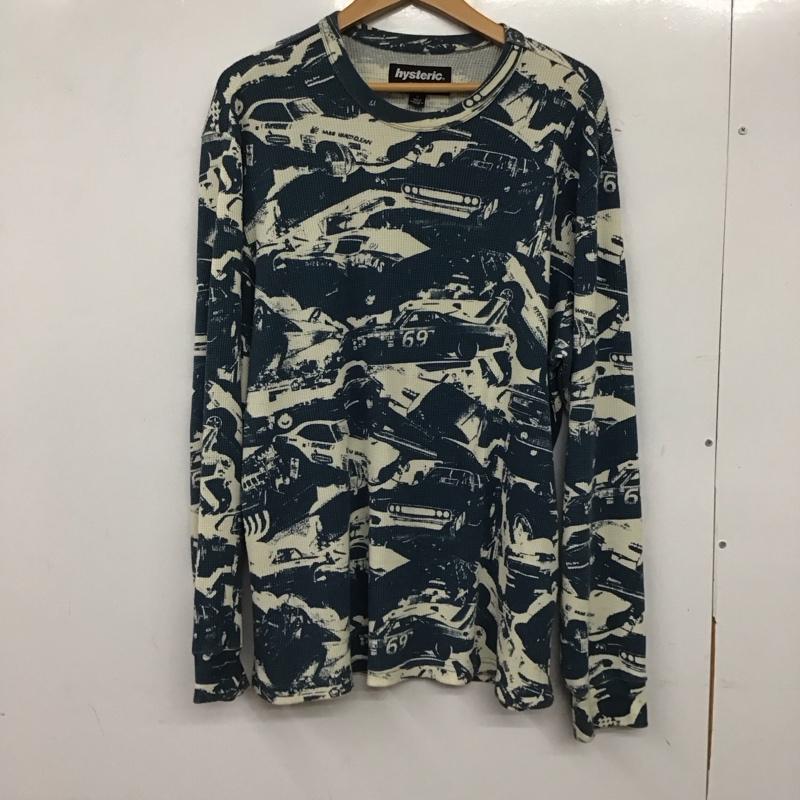 シュプリーム Supreme カットソー 長袖 24aw カーズサーマルロングスリーブティー ロンT ヒステリックグラマー M プリント 白 / ホワイト / X 青 / ブルー /  メンズ USED 古着 中古 10137478