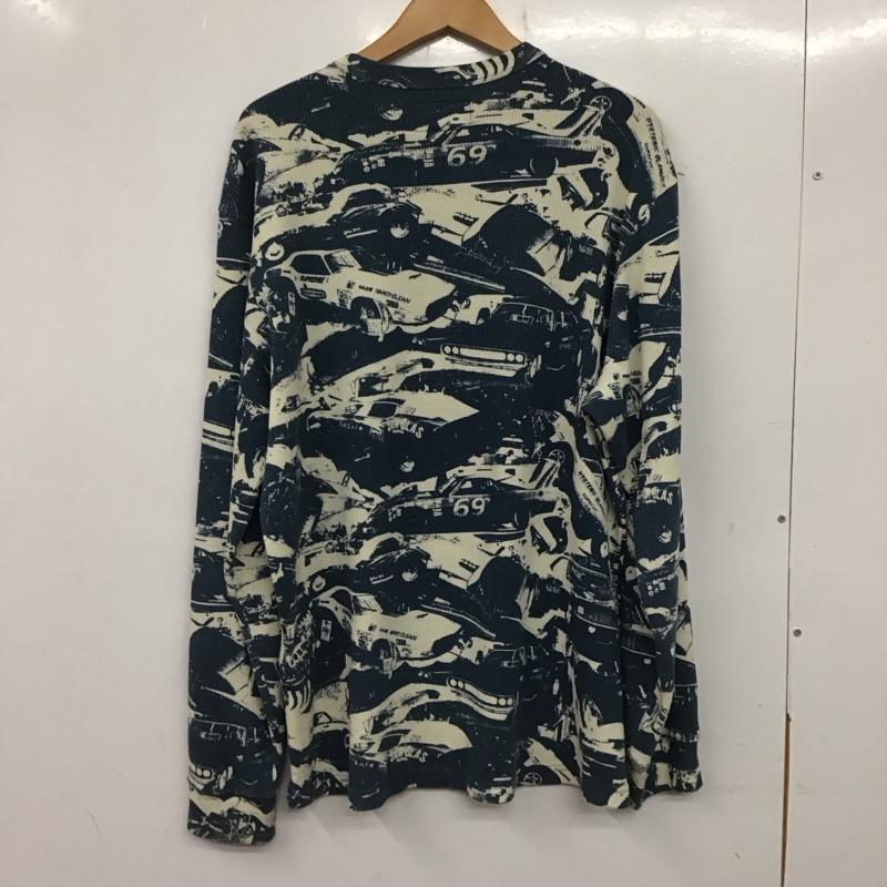 シュプリーム Supreme カットソー 長袖 24aw カーズサーマルロングスリーブティー ロンT ヒステリックグラマー M プリント 白 / ホワイト / X 青 / ブルー /  メンズ USED 古着 中古 10137478