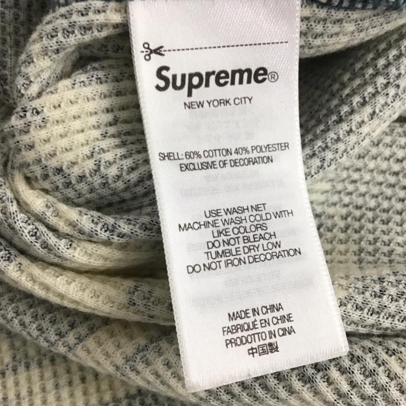 シュプリーム Supreme カットソー 長袖 24aw カーズサーマルロングスリーブティー ロンT ヒステリックグラマー M プリント 白 / ホワイト / X 青 / ブルー /  メンズ USED 古着 中古 10137478