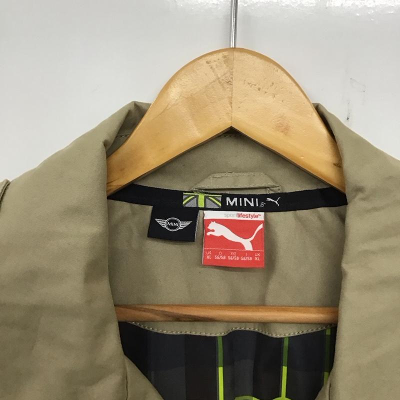 プーマ PUMA コート コート一般 MINI XL 無地 ベージュ / ベージュ /  メンズ USED 古着 中古 10137488