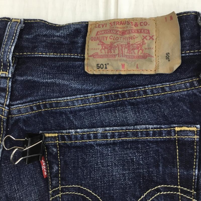 リーバイス Levi s パンツ デニム、ジーンズ 29インチ 無地 インディゴ / インディゴ /  レディース USED 古着 中古 10137538