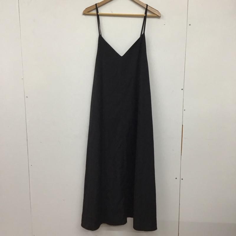 サニーレーベルアーバンリサーチ Sonny Label URBAN RESEARCH ワンピース ロングスカート ノースリーブワンピース ロングスカート フレアスカート FREE 無地 黒 / ブラック /  レディース USED 古着 中古 10137552