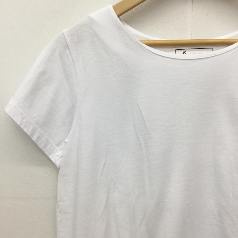 ロペピクニック ROPE  PICNIC カットソー 半袖 38 無地 白 / ホワイト /  レディース USED 古着 中古 10137601