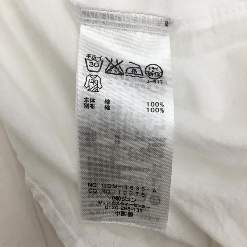 ロペピクニック ROPE  PICNIC カットソー 半袖 38 無地 白 / ホワイト /  レディース USED 古着 中古 10137601