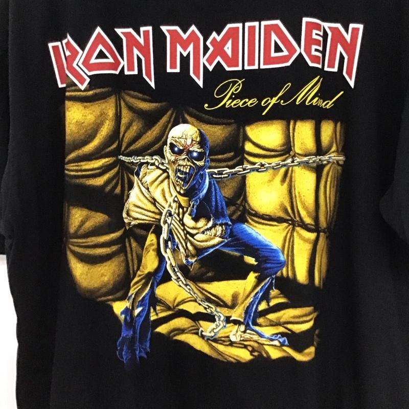 ギルダン GILDAN Tシャツ 半袖 半袖カットソー プリントTシャツ クルーネックカットソー バンドTシャツ XL プリント 黒 / ブラック /  メンズ USED 古着 中古 10137627