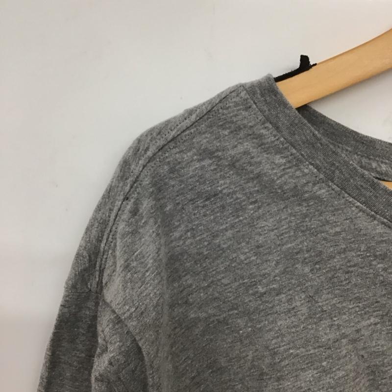 ナイキ NIKE Tシャツ 半袖 半袖カットソー プリントTシャツ クルーネックカットソー プリント 灰 / グレー /  メンズ USED 古着 中古 10137670