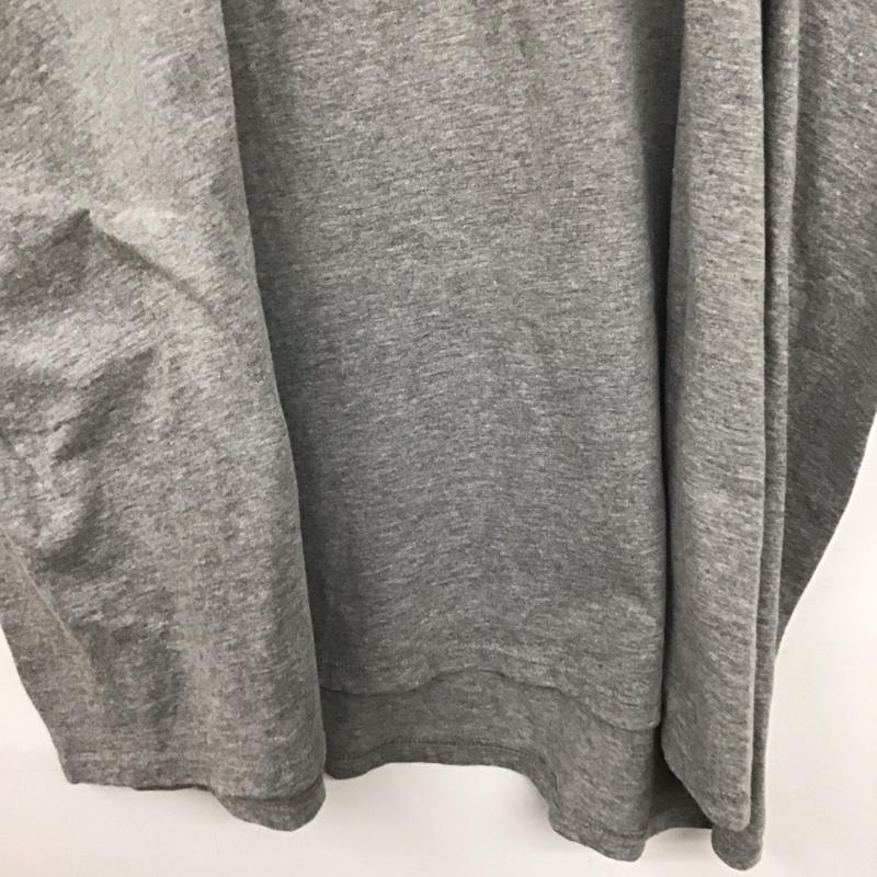 ナイキ NIKE Tシャツ 半袖 半袖カットソー プリントTシャツ クルーネックカットソー プリント 灰 / グレー /  メンズ USED 古着 中古 10137670