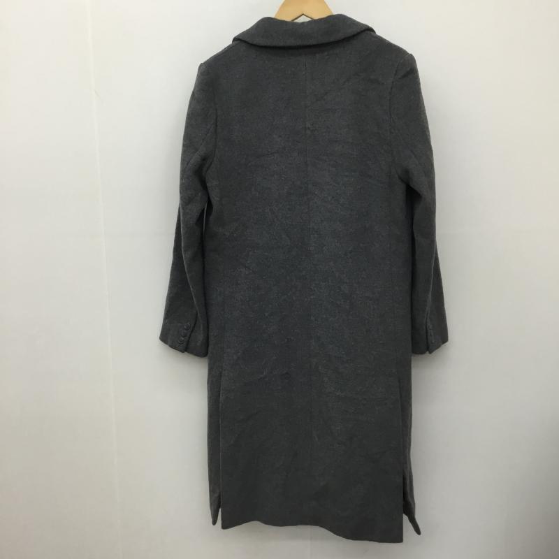 エゴイスト EGOIST コート コート一般 2 無地 チャコールグレー / チャコールグレー /  レディース USED 古着 中古 10137698