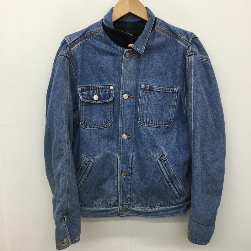 ポロラルフローレン POLO RALPH LAUREN ジャケット、上着 ジャケット、ブレザー L 無地 X チェック 青 / ブルー / X 緑 / グリーン /  メンズ USED 古着 中古 10137704