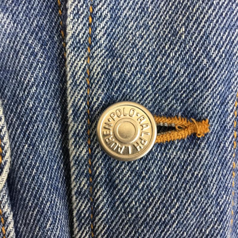 ポロラルフローレン POLO RALPH LAUREN ジャケット、上着 ジャケット、ブレザー L 無地 X チェック 青 / ブルー / X 緑 / グリーン /  メンズ USED 古着 中古 10137704