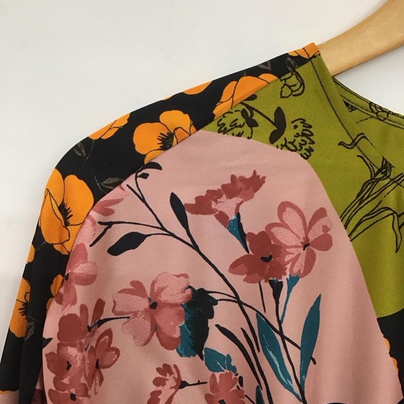 ザラ ZARA チュニック 長袖 8342/300/050 S 総柄 マルチカラー / マルチカラー /  レディース USED 古着 中古 10137726