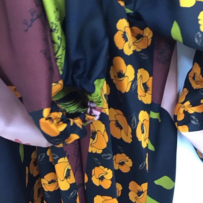 ザラ ZARA チュニック 長袖 8342/300/050 S 総柄 マルチカラー / マルチカラー /  レディース USED 古着 中古 10137726
