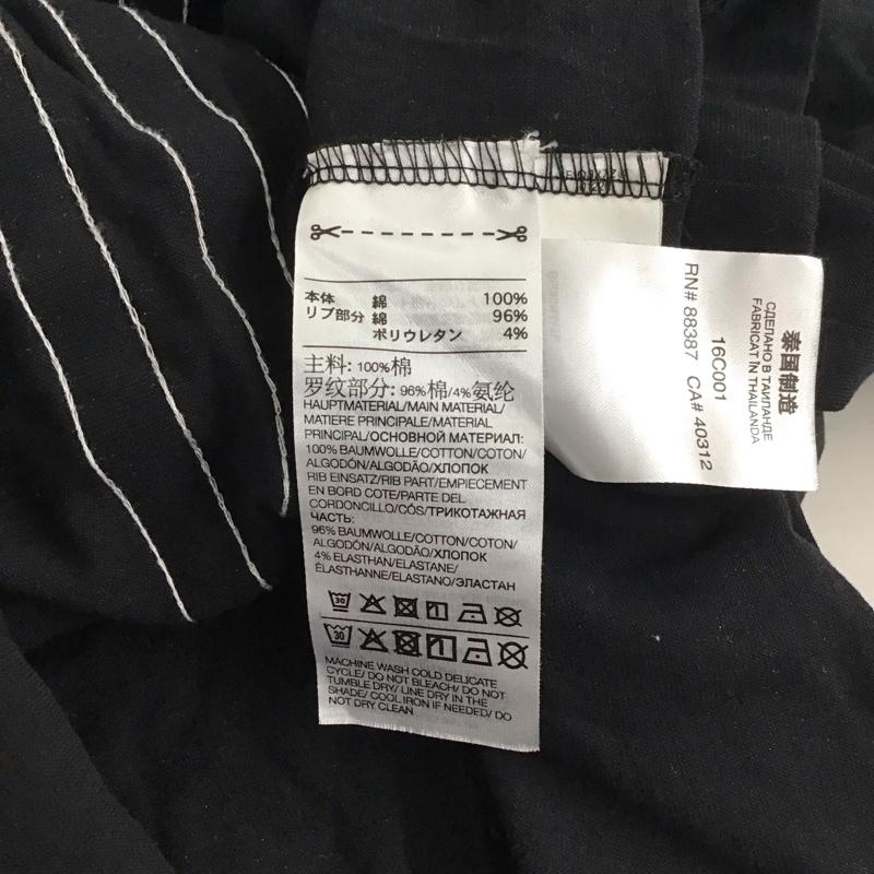 ワイスリー Y-3 Tシャツ 半袖 半袖カットソー プリントTシャツ クルーネックカットソー L ロゴ、文字 黒 / ブラック /  メンズ USED 古着 中古 10137729