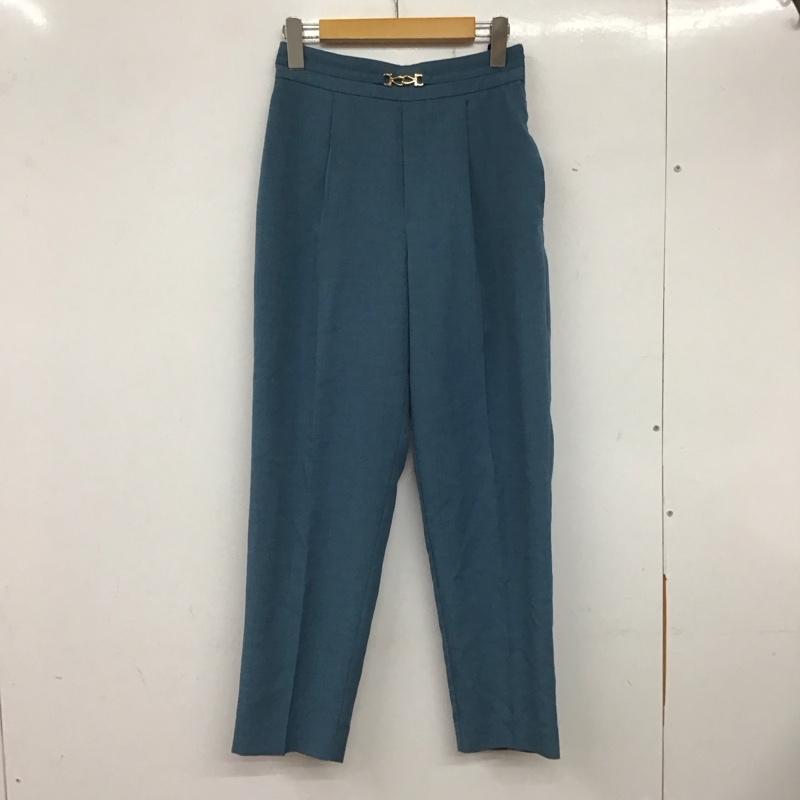ロペ ROPE  パンツ スラックス 36 無地 水色 / ライトブルー /  レディース USED 古着 中古 10137745