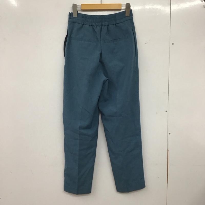 ロペ ROPE  パンツ スラックス 36 無地 水色 / ライトブルー /  レディース USED 古着 中古 10137745