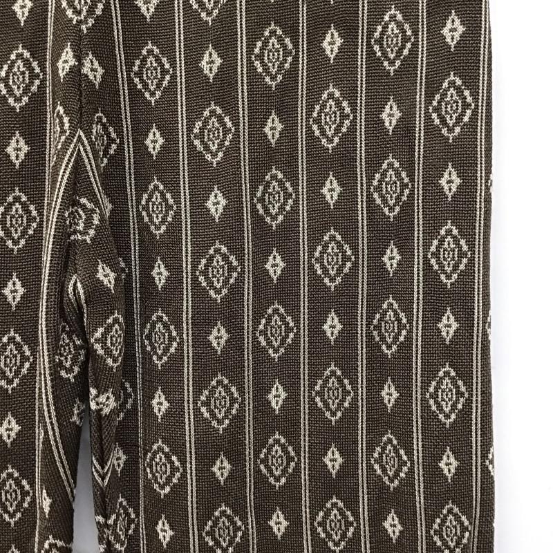 ムルーア MURUA ボトムス ボトムス ニットパンツ FREE 総柄 茶 / ブラウン /  レディース USED 古着 中古 10137748