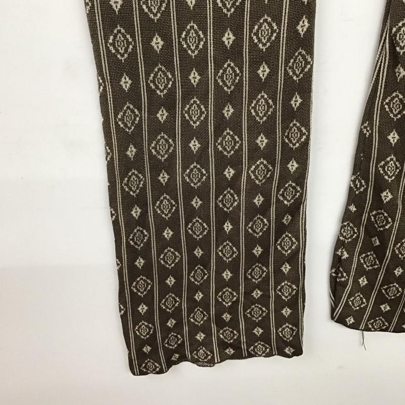 ムルーア MURUA ボトムス ボトムス ニットパンツ FREE 総柄 茶 / ブラウン /  レディース USED 古着 中古 10137748