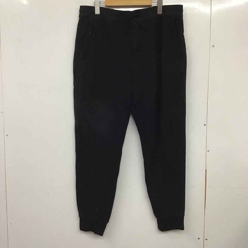 ワイスリー Y-3 パンツ ワークパンツ、ペインターパンツ ワークパンツスウェット ワイドパンツ カジュアルパンツ L 無地 黒 / ブラック /  メンズ USED 古着 中古 10137757