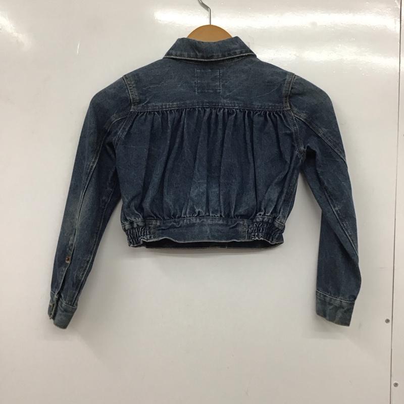 ラルフローレン RALPHLAUREN ジャケット、上着 ジャケット、ブレザー デニムジャケット Gジャン 130cm 無地 インディゴ / インディゴ /  ガールズ USED 古着 中古 10137805