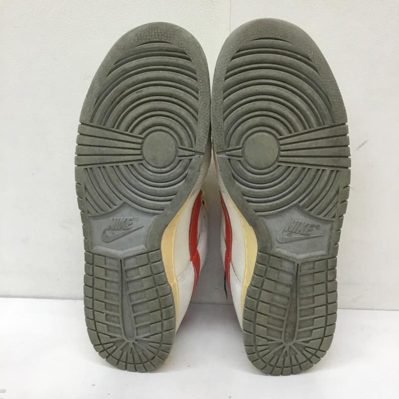 ナイキ NIKE スニーカー スニーカー Dunk Low Athletic Department Picante Red FJ5429-133 28.0cm ロゴ、文字 灰 / グレー / X ベージュ / ベージュ / X 橙 / オレンジ /  メンズ USED 古着 中古 10137809