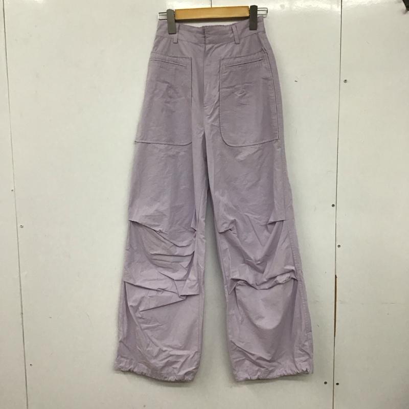 スライ SLY ボトムス ボトムス 030HSA31-1991 LOOSE WORK 1 無地 紫 / パープル /  レディース USED 古着 中古 10137815