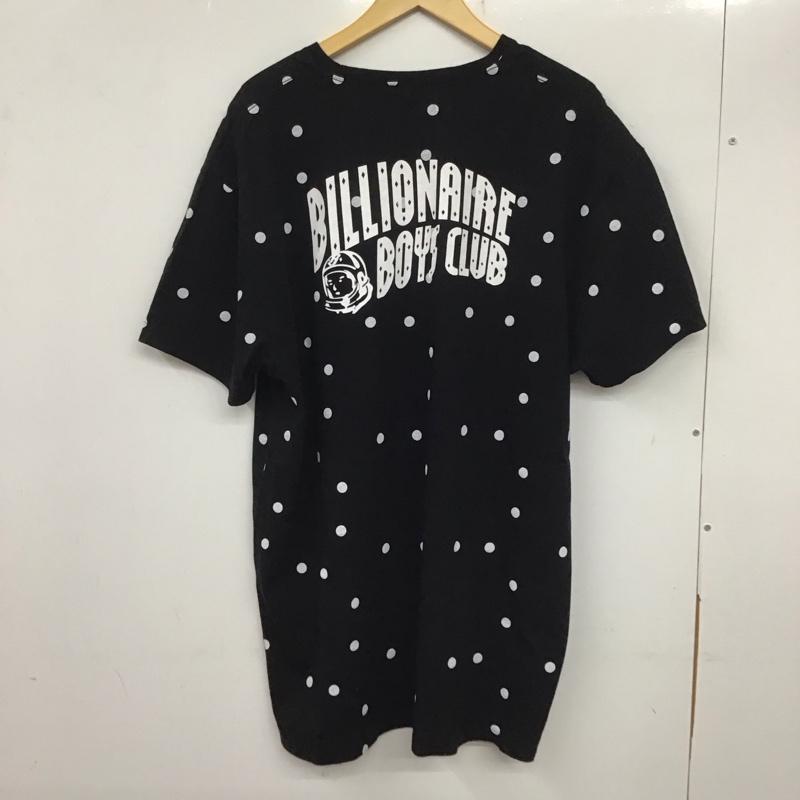 ビリオネア・ボーイズ・クラブ BILLIONAIRE BOYS CLUB Tシャツ 半袖 半袖カットソー プリントTシャツ クルーネックカットソー XXL ドット 黒 / ブラック / X 白 / ホワイト /  メンズ USED 古着 中古 10137837
