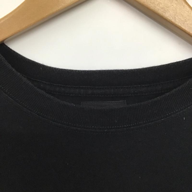 バンズ VANS Tシャツ 半袖 半袖カットソー プリントTシャツ クルーネックカットソー M ロゴ、文字 黒 / ブラック /  メンズ USED 古着 中古 10137838