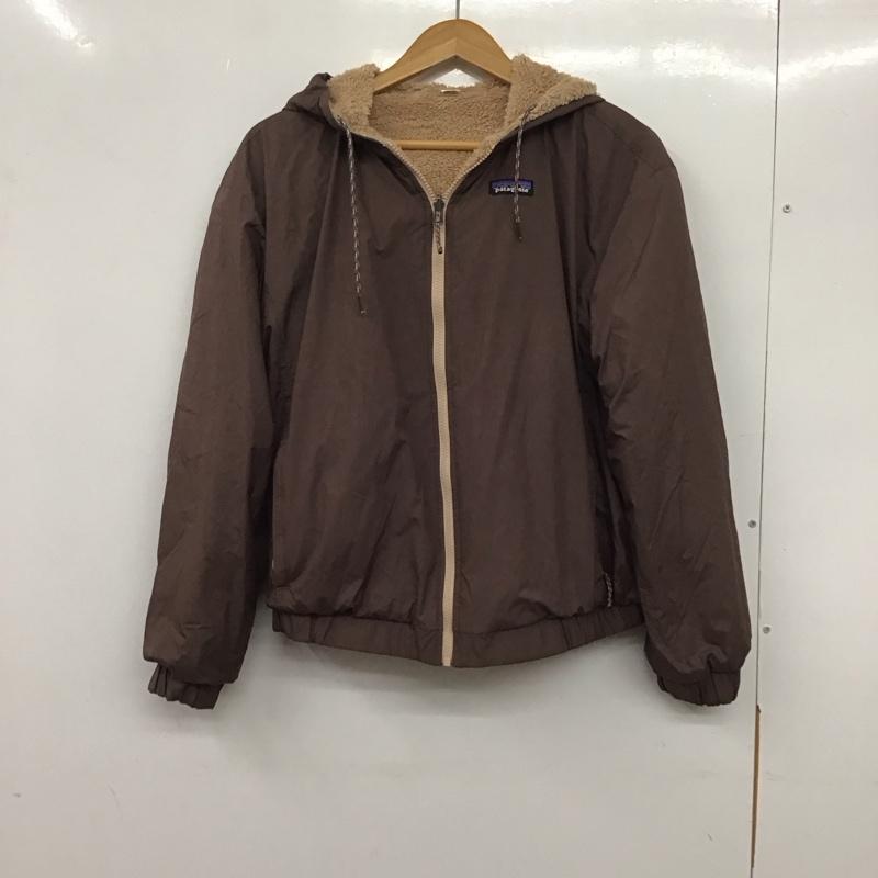 パタゴニア patagonia ジャケット、上着 ジャンパー、ブルゾン リバーシブル S 無地 茶 / ブラウン / X ベージュ / ベージュ /  レディース USED 古着 中古 10137873