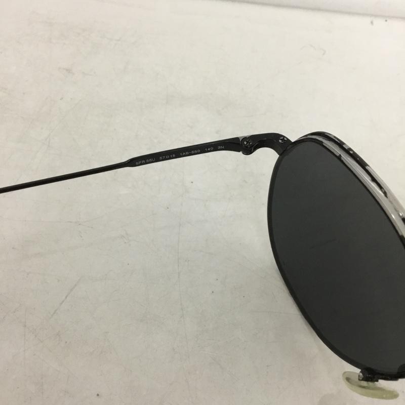 プラダ PRADA めがね・サングラス サングラス SPR 55U ロゴ、文字 黒 / ブラック /  メンズ USED 古着 中古 10137931