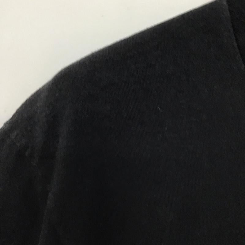 フルーツオブザルーム FRUIT OF THE LOOM Tシャツ 半袖 半袖カットソー プリントTシャツ クルーネックカットソー L プリント 黒 / ブラック /  メンズ USED 古着 中古 10137956