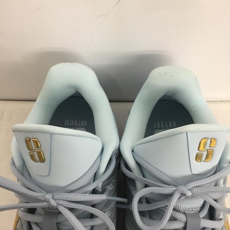 ナイキ NIKE スニーカー スニーカー HF2882 400 SABRINA 3 EP 29cm 箱有 29.0cm ロゴ、文字 水色 / ライトブルー / X 金 / ゴールド /  メンズ USED 古着 中古 10137995