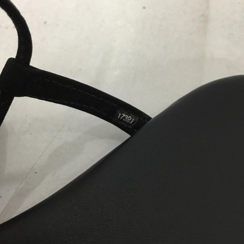 古着 USED サンダル サンダル TKEES 編み上げ レースアップ 39 US：8 無地 黒 / ブラック /  レディース USED 古着 中古 10138012