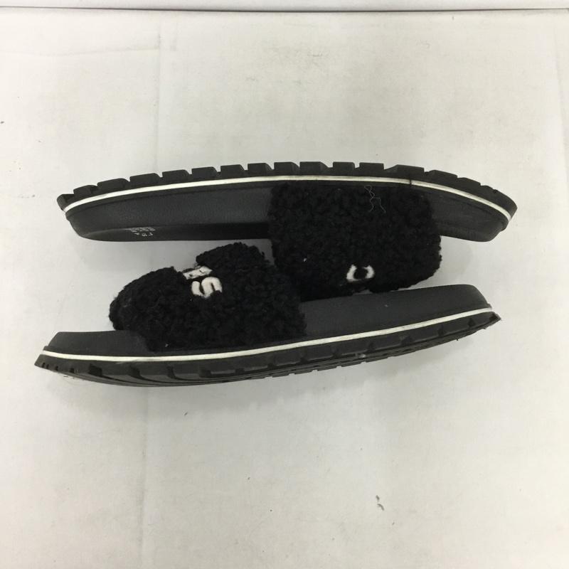 マークジェイコブス MARCJACOBS サンダル サンダル M9002400 箱有 ロゴ、文字 黒 / ブラック /  レディース USED 古着 中古 10138031