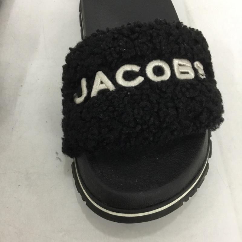 マークジェイコブス MARCJACOBS サンダル サンダル M9002400 箱有 ロゴ、文字 黒 / ブラック /  レディース USED 古着 中古 10138031